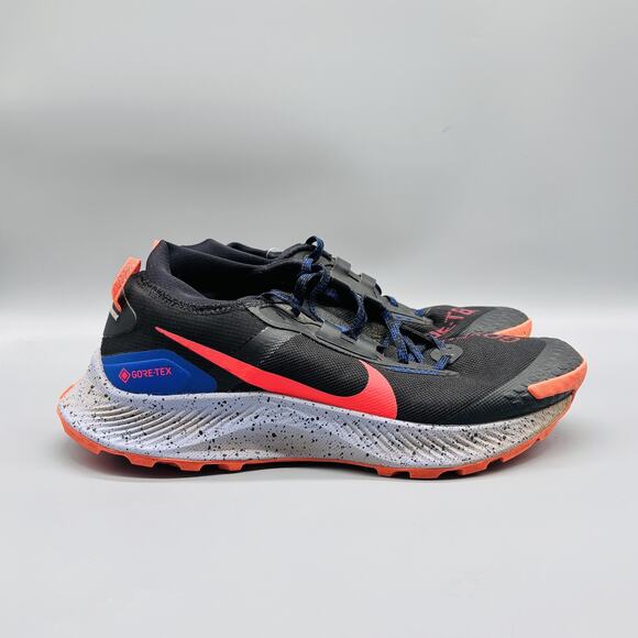 Nike Shoes Womens 10 Black Pink Pegasus Trail 3 GORE TEX Trail Running Sneakers - Picture 1 of 11